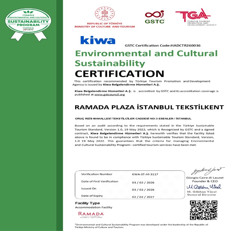 KIWA Environmental and Cultural Sustainability